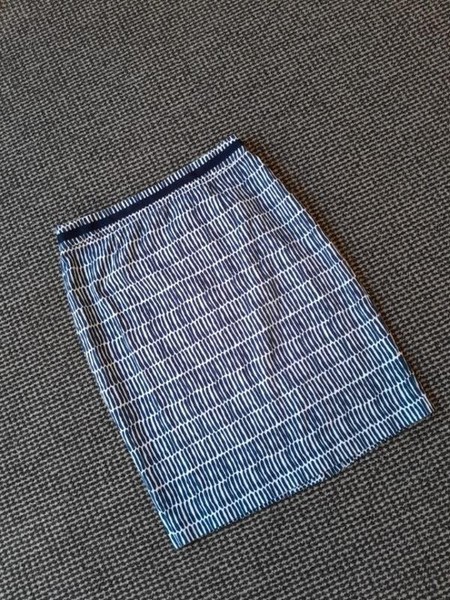 Women Boden Skirt White Cotton 38 / M / 46 #8EDS