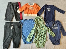 Little Boys 12 Month Lot  7 Items  Nike, Child Of Mine, Carters