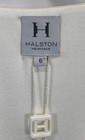 Halston Heritage Women's NWT Deep V Cocktail Dress White Dolman Sleeve Size 6 — photo 3