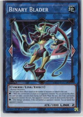 Binary Blader Super Rare 2022 Tin of the Pharaoh's Gods MP22-EN113 NM Holo