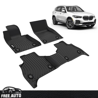 Floor Mat Fits 19-25 BMW X5 G05 X5M F95 5 Passengers 3D All Season Carpets - TPE