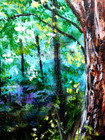 LOVELESS AUTUMN FOREST -  11 x 14 on canvas dining room decor COA — photo 6