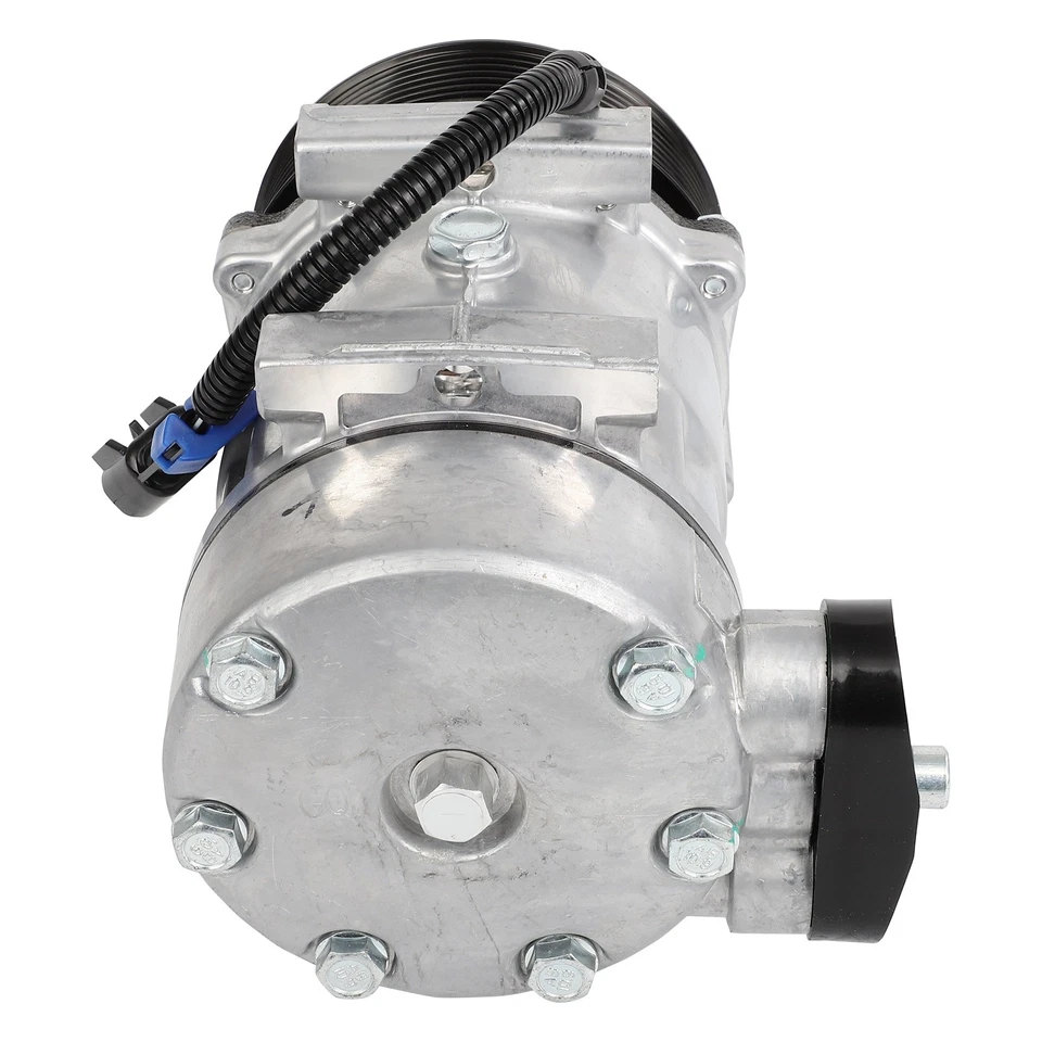 A/C Compressor w/ Clutch For Kenworth T800 W900 Peterbilt 320 379 385 - Image 2 of 4