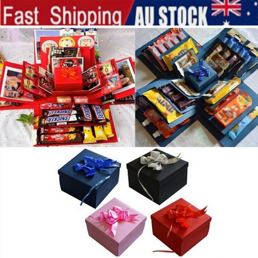 5 Layer Explosion Box DIY Explosion Surprise Gift Box Handmade Snack Box Gift AU