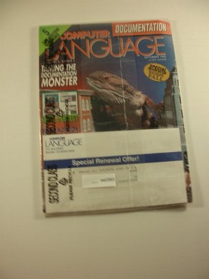 COMPUTER LANGUAGE Vol. 9 No. 9 SEP 1992 - Back Issue COMPUTER Magazine - (Docs)