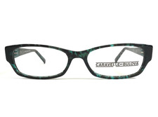 Monturas de gafas Caravelle by Bulova ELY AQUA TORTOISE ojo de gato 52-16-135