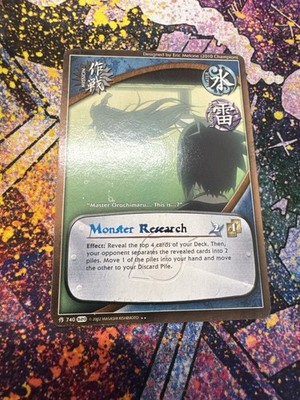 Monster Research S20 740 NM Rare 1st edition