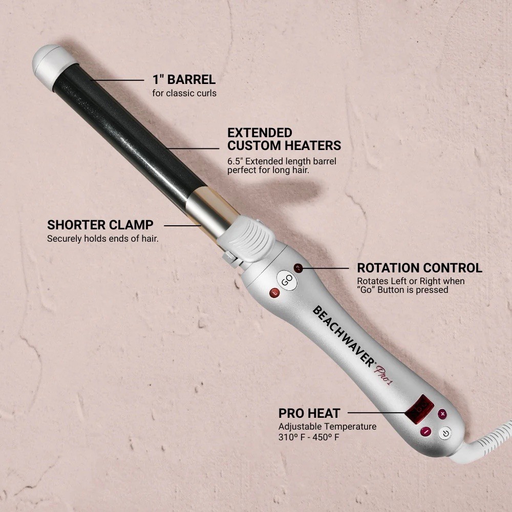 The Beachwaver Co. Pro 1 Inch Rotating Curling Iron