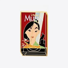 NWT Disney Loungefly Boxlunch Princess VHS Case Blind Box - Mulan Pin