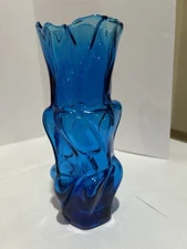 Vintage Blenko 609 Vase by Wayne Husted