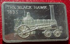 1835 The Black Hawk Locomotives Bar-Mt. Everest 1 Troy oz.999 Silver