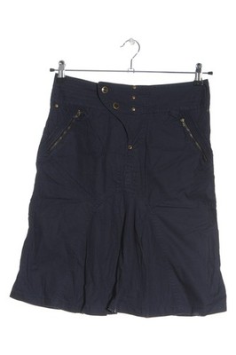 ICHI Glockenrock Damen Rock Gr. DE 34 blau Casual-Look