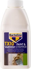 Bartoline TX10 Paint and Varnish Stripper 500ml Extra Strong Non-Caustic Remover