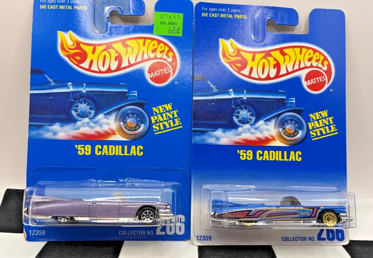 Hot Wheels Blue Card Hot Wheels Cadillac Diecast & Toy Vehicles