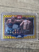2025 Topps Chrome Ufc Bruno Silva Gold Geometric Refractor /50