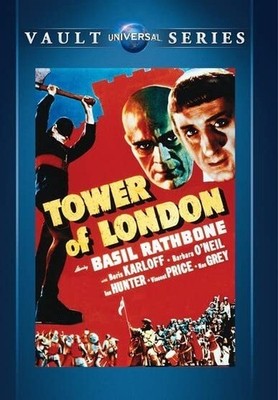 Tower of London (DVD) Basil Rathbone Boris Karloff Vincent Price