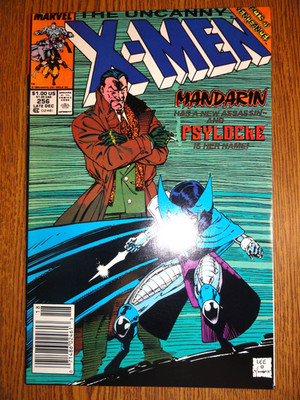 Uncanny X-Men #256 Zeitungskiosk Schlüssel Jim Lee 1st Neu Blick Psylocke