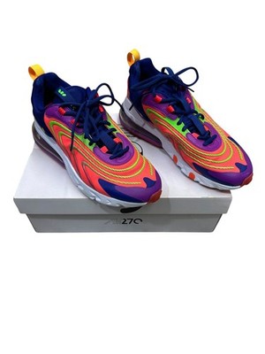 Nike Air Max 270 React Eng Laser Crimson Orange CD0113-600 SZ9.5 (ae (PBR117536)