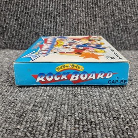 CAPCOM Wily & Light's ROCK BOARD That's Paradise Famicom Software
