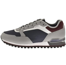 HUGO BOSS BLUE TENNIS SHOES MENS PARKOUR RUNN LYTXM 50563822466