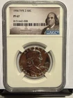 1956 Type 2 Proof Franklin Half Dollar NGC PF67