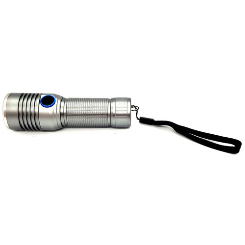 High Brightness LED Torch Aluminum Ultra Compact Rechargeable Battery via US - Picture 3 of 5