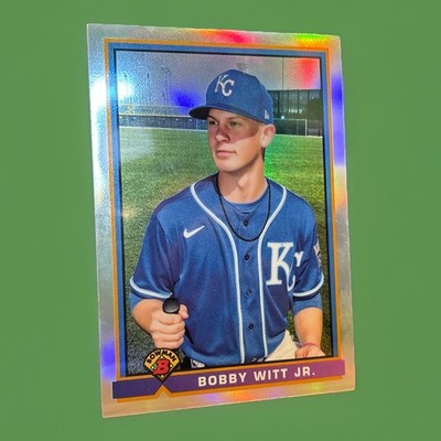 Bobby Witt Jr 2021 Bowman Chrome 91 Bowman Refractor 91B-BW KC Royals
