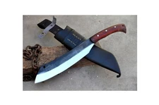 Custom Handmade Carbon Steel Blade Survival Cleaver Knife| Hunting Knife Camping