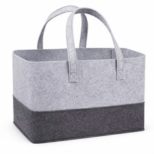 Filz Aufbewahrungstasche für Hund und Katze Spielzeug faltbar mit Griff