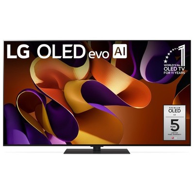 LG G5 65 Inch OLED 4K Smart TV AI ThinQ Gallery Design HDR WebOS