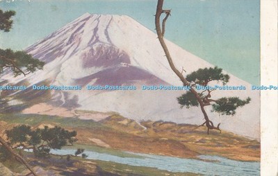 R010029 Alte AK Fluss und Berg Benrido