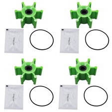 4PC 6303-0007-P Polyurethane Impeller with O-Ring Kit Lubrication Compatibl...