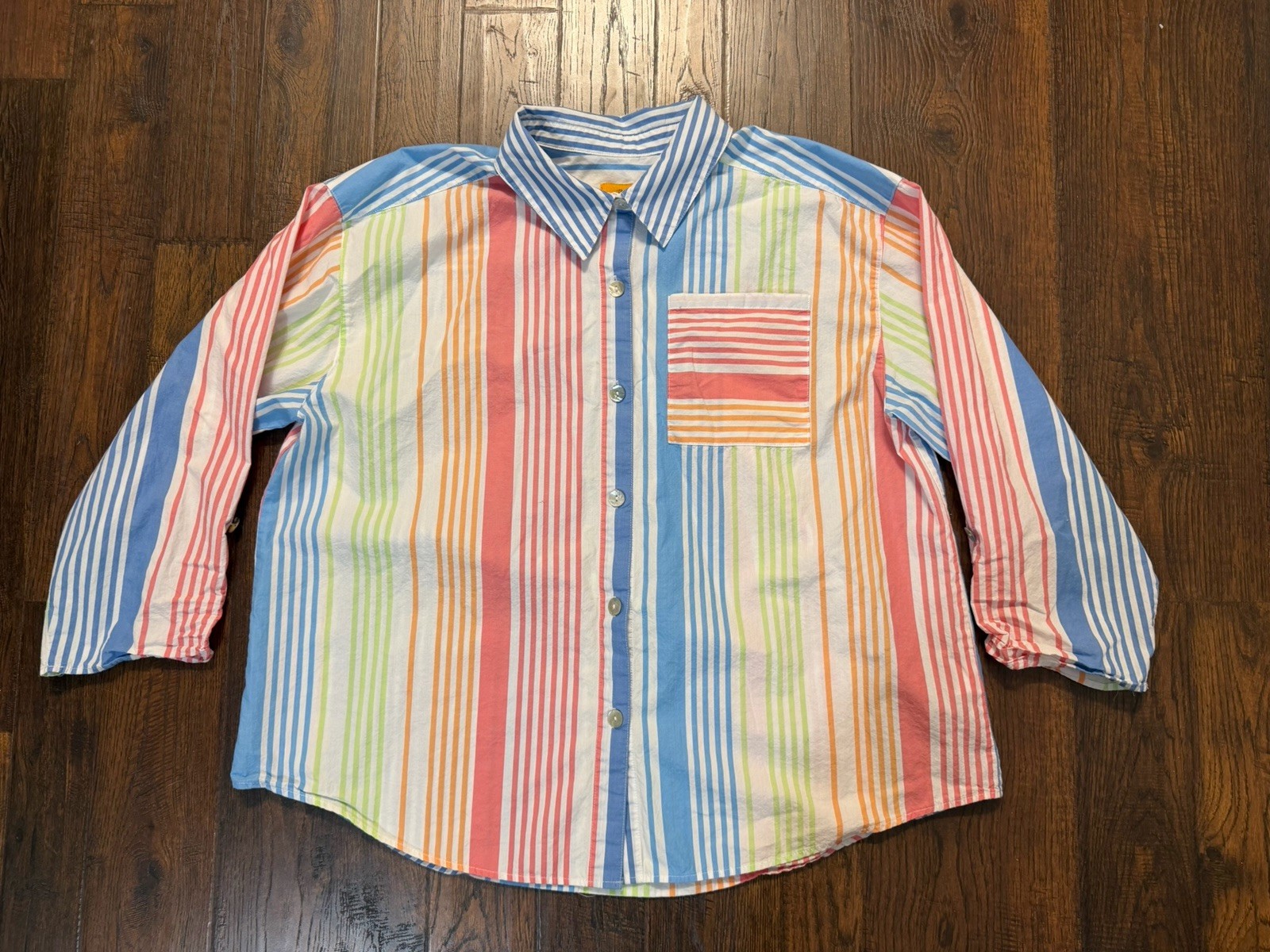 Ruby Rd Long Sleeve Button Down Shirt Womens XL S… - image 2