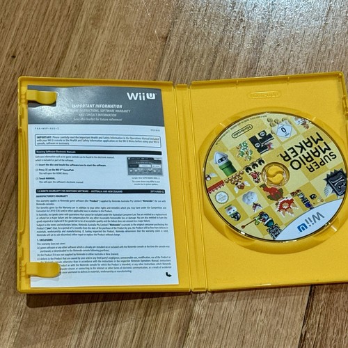 Super Mario Maker Nintendo Wii U Video Game PAL | Free Aus Postage - Picture 4 of 6