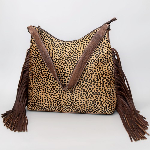 Sac cabas AD American Darling Hair-On cuir avec franges - Western Handcrafted - Photo 2/33
