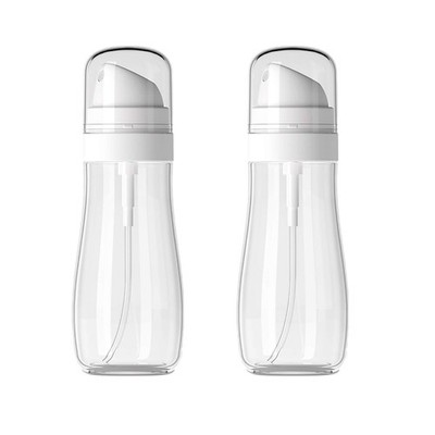 Small Spray Bottle with Fine Mist, 2 Pack 3.4oz/100ml Travel transparent 