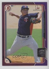 2015 Bowman Prospects Purple 79/250 Chih-Wei Hu #BP112 4r2