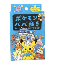 Pokemon Babanuki 2 Super High Tension Old Maid Playing Card Deck Set Blue New JP