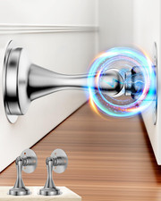 Door Stoppers Magnetic Door Catch - 2 Pack Stainless Steel Heavy Duty Door Holde