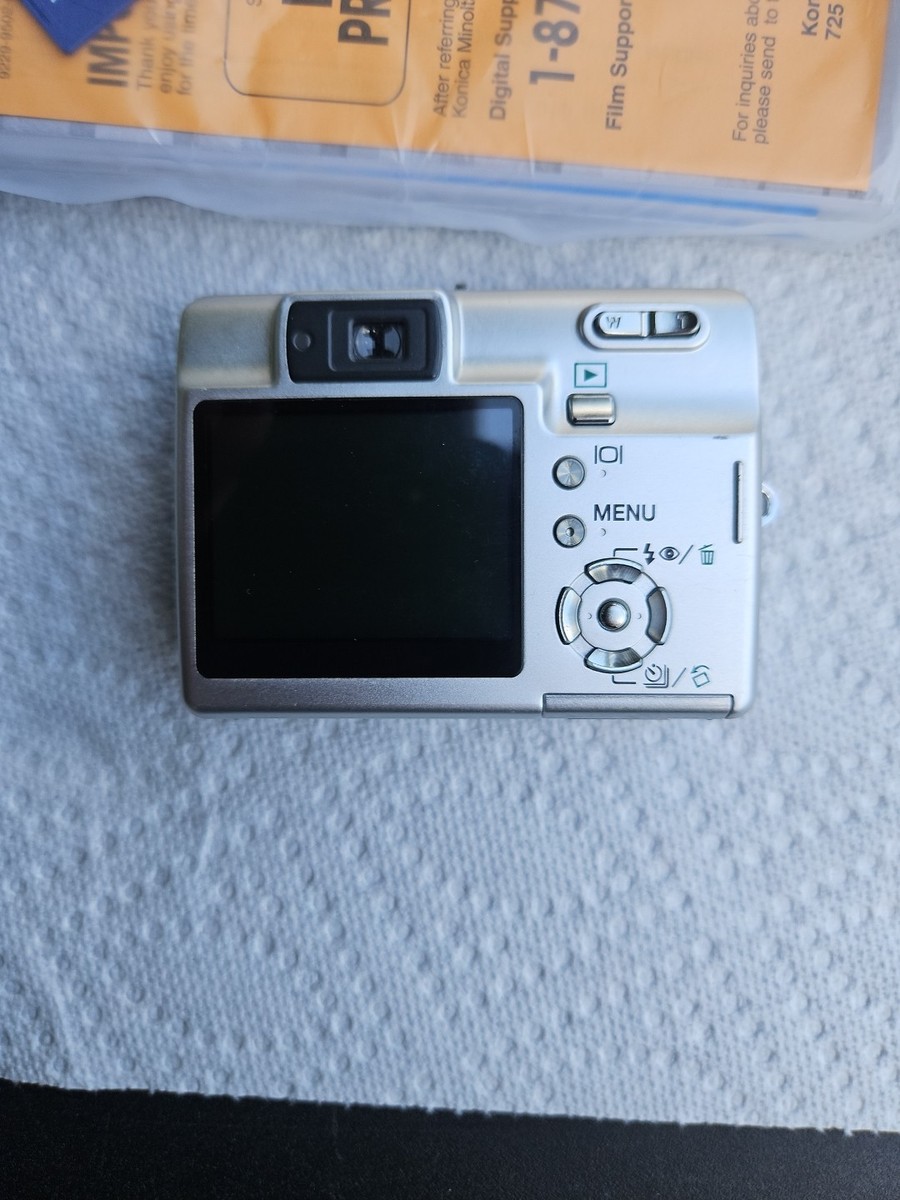 📸Konica Minolta DiMage X50 Camera w/Charger/SD Card/AV Cable