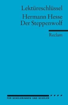 Lektüreschlüssel zu Hermann Hesse: Der Steppenwolf ... | Buch | Zustand sehr gut