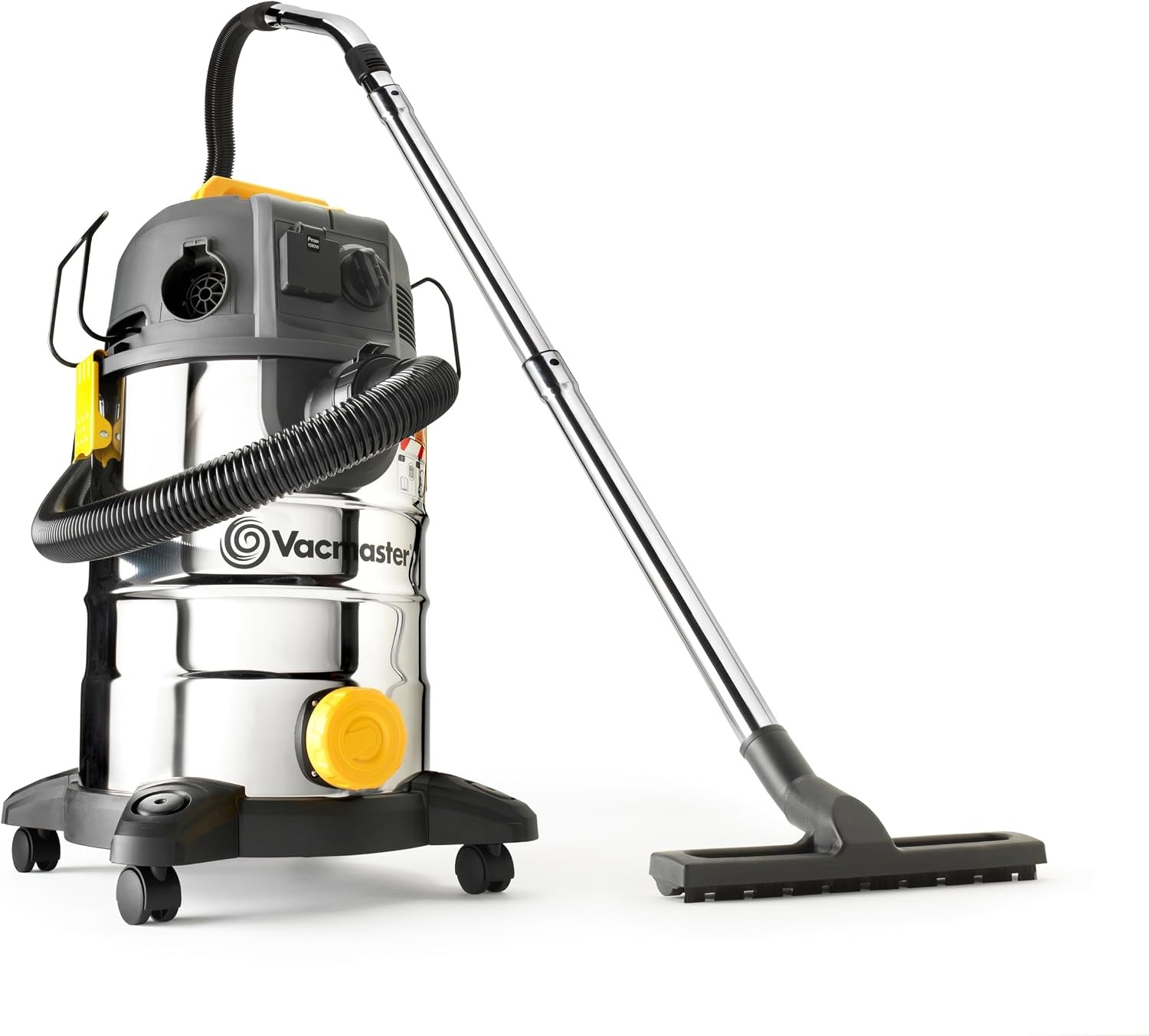 Vacmaster Wet & Dry Vacuum Cleaner 30L Push Clean Filter L Class Industrial