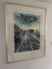 **BOB DYLAN TRAIN TRACKS SOLD OUT (£12,950) FREE DRAWN BLANK BOOK