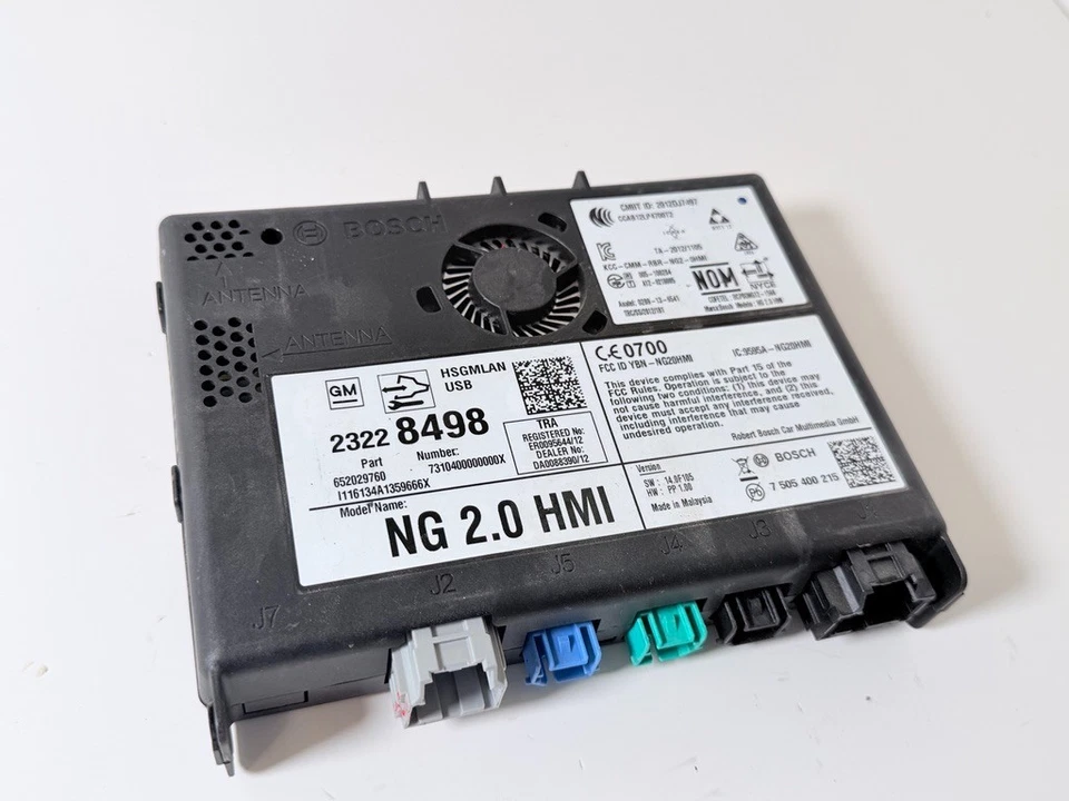 2016 CHEVY SILVERADO HMI HUMAN MACHINE INTERFACE MODULE | OEM 23228498 - Image 3 of 4