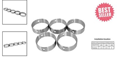 Camshaft Bearings Set Fits for 2008-2019 Chevy GMC GenIV LS V8 4.8, 5.3, 6.0,
