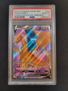 Charizard V Swsh050 Psa 10 | eBay