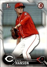 2016 Bowman Draft #BD-54 Nick Hanson Cincinnati Reds
