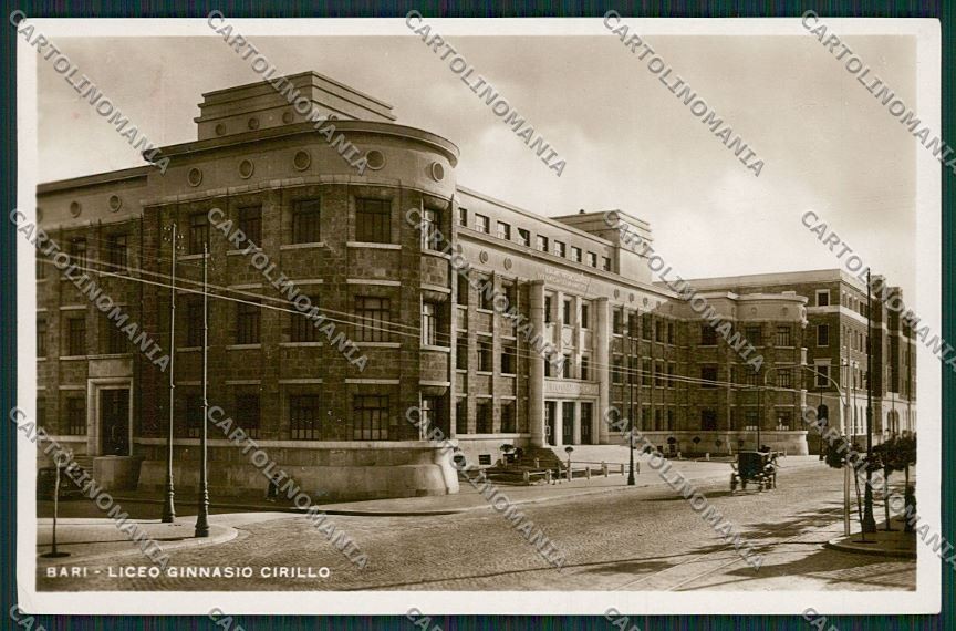 Bari Città Liceo Ginnasio Cirillo Foto cartolina ZC2204