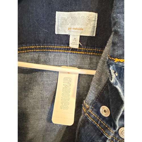 Gymboree Girls Denim Jean Jacket Medium 7-8 Button Front Long Sleeve - Picture 3 of 4
