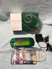 ExcellentSony PSP-3000 Console Green Rare Color  Region free  Tested